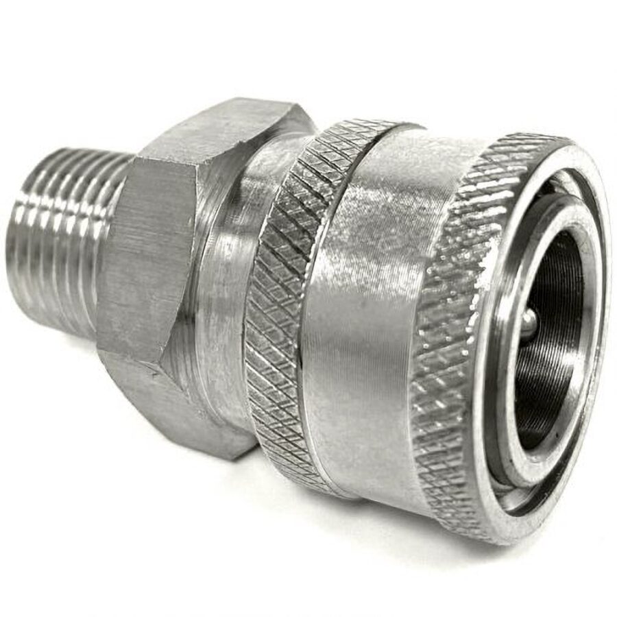 Legacy Quick Coupler, 303 Stainless Steel, 1/4″ MPT
