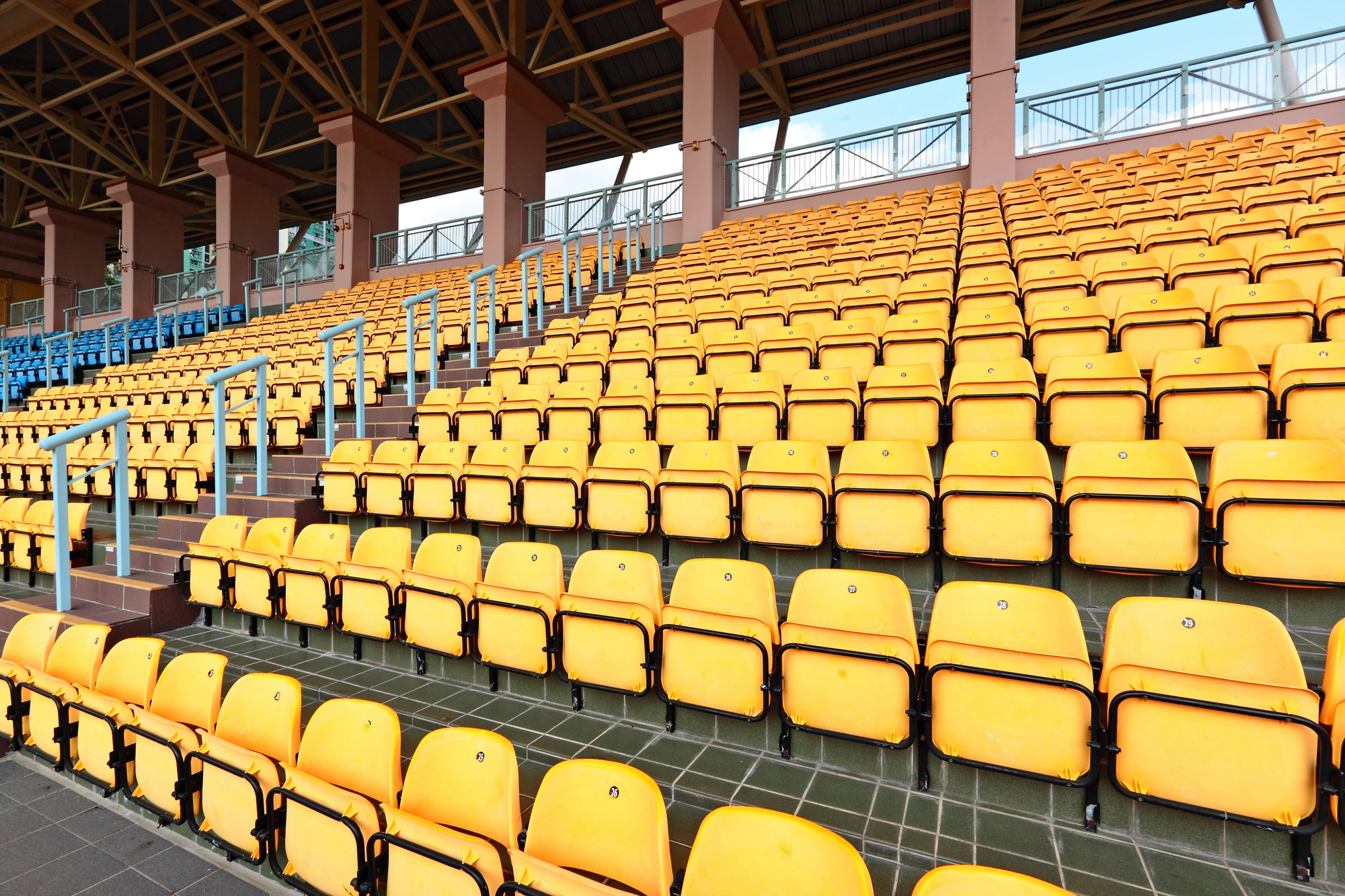 seats in stadium